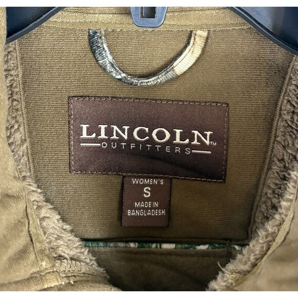 Women’s Lincoln Outfitters Camo Full Zip Jacket / Size Small - Picture 3 of 6